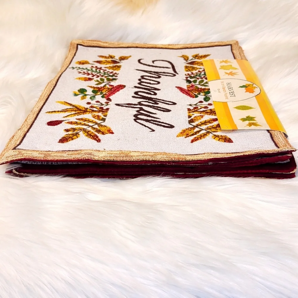 Harvest Tapestry Holiday Placemats 